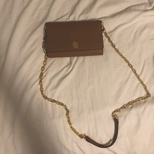 Tory Burch brown or tan crossbody